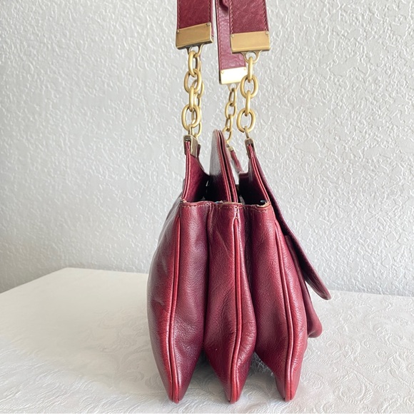 Dolce & Gabbana Burgundy 3 compartments bag - Picture 9 of 15